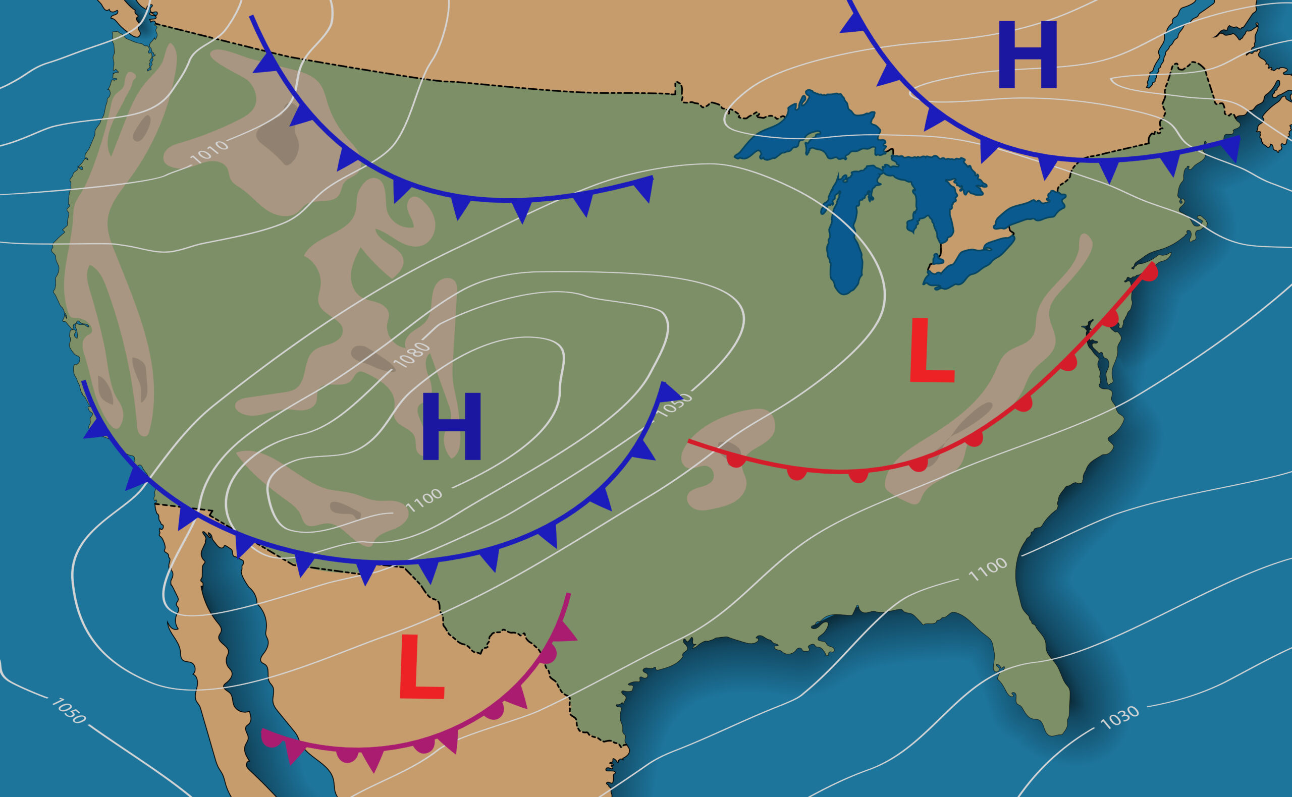 Weather Map Deposit